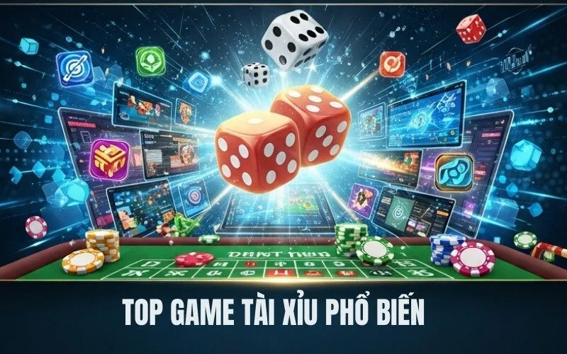 Top Game Tài Xỉu Phổ Biến