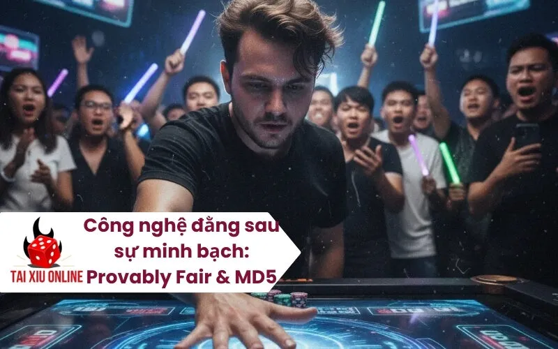 Công nghệ đằng sau sự minh bạch Provably Fair & MD5