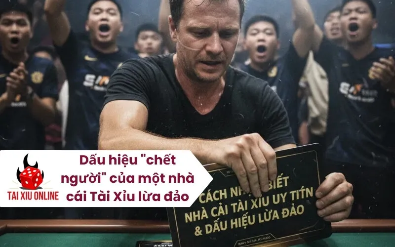 Dấu hiệu chết người của một nhà cái Tài Xỉu lừa đảo