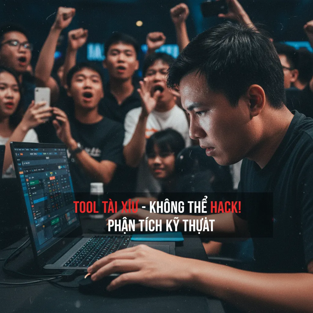 Giao diện một phần mềm tool tài xỉu đang phân tích cầu