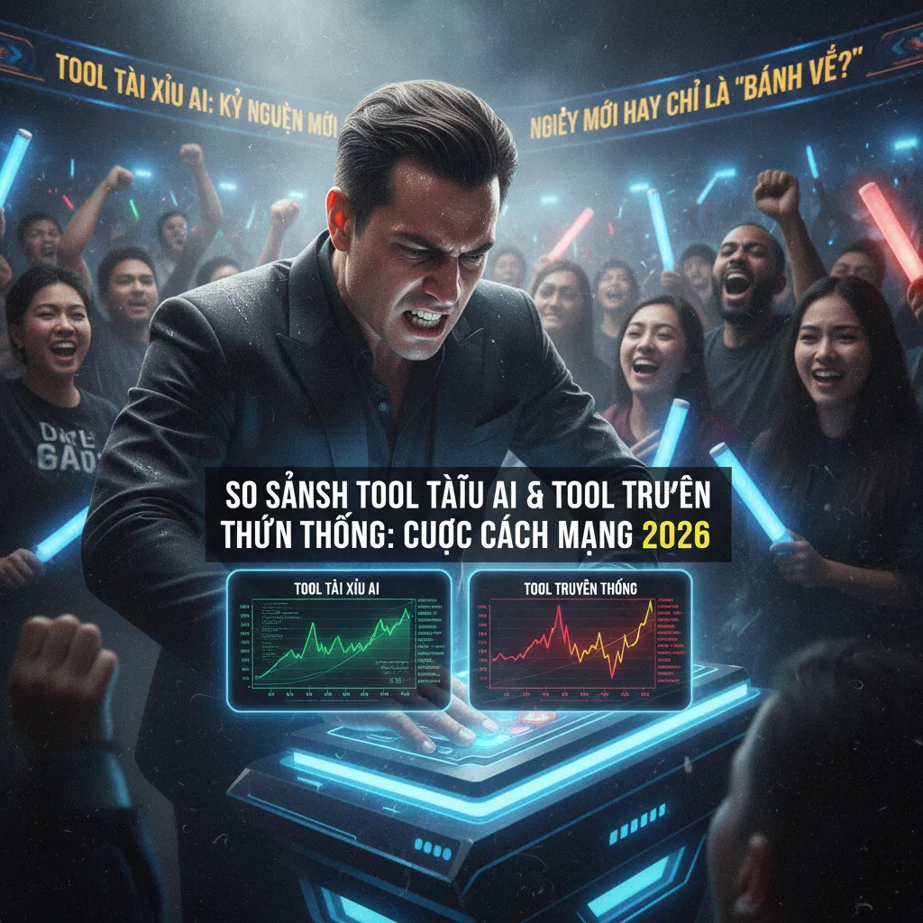 Giao diện một tool tài xỉu ứng dụng công nghệ AI