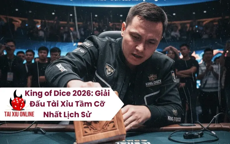 King of Dice 2026 Giải Đấu Tài Xỉu Tầm Cỡ Nhất Lịch Sử