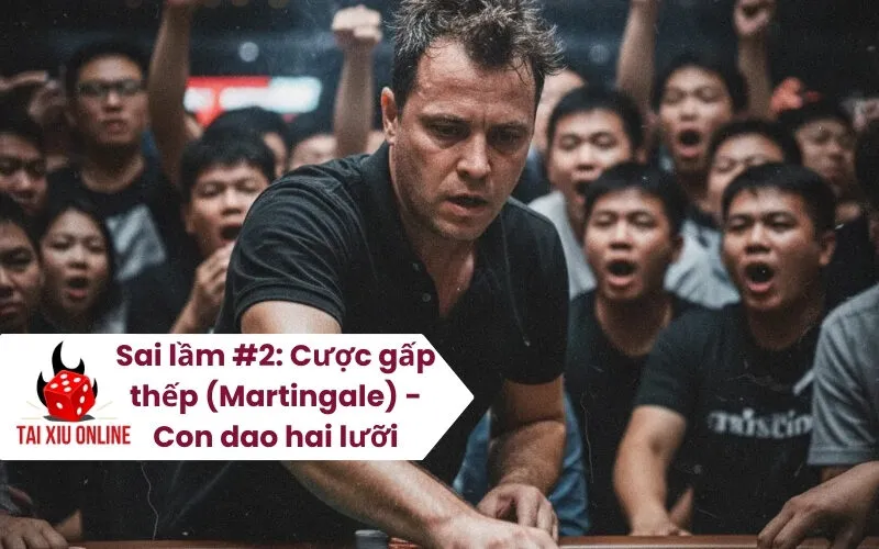 Sai lầm #2 Cược gấp thếp (Martingale) - Con dao hai lưỡi