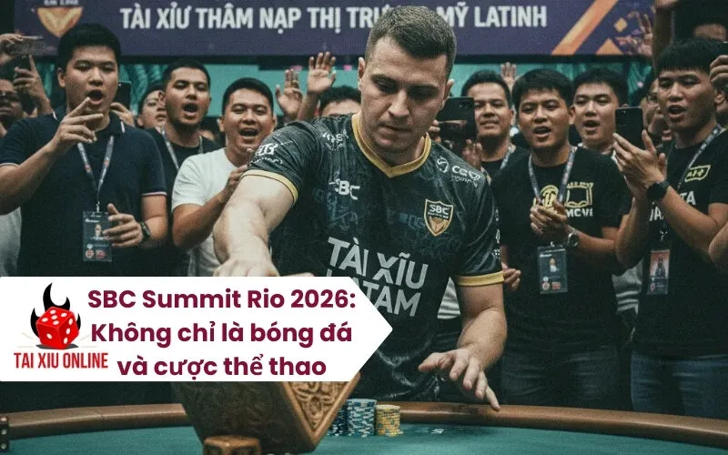 SBC Summit Rio 2026 Không chỉ là bóng đá và cược thể thao