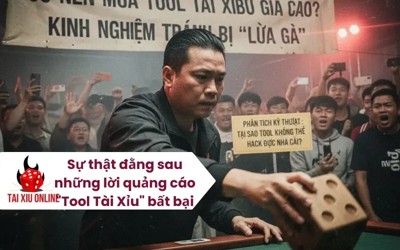 Sự thật đằng sau những lời quảng cáo Tool Tài Xỉu bất bại