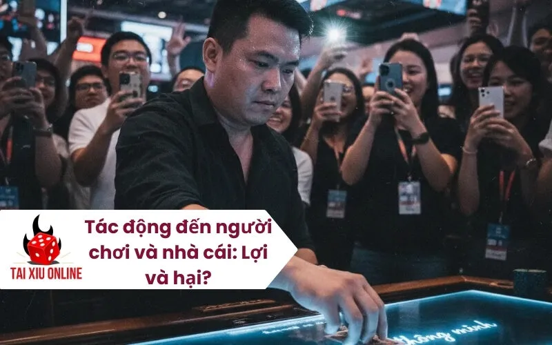 Tác động đến người chơi và nhà cái Lợi và hại