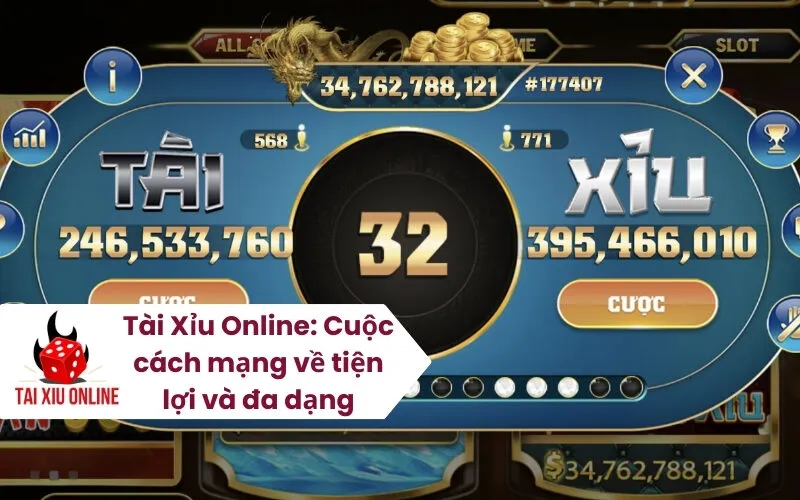 Tài Xỉu Online Cuộc cách mạng về tiện lợi và đa dạng