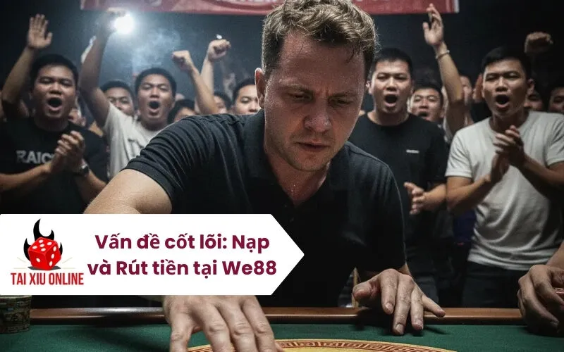 Vấn đề cốt lõi Nạp và Rút tiền tại We88